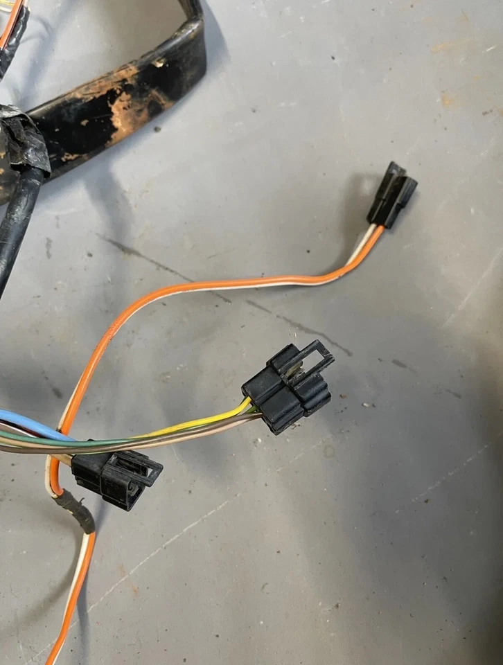 Chevy Impala Kingswood 1969 1970 camioneta cinta de piso arnés de cableado OEM Foto 2 de 4