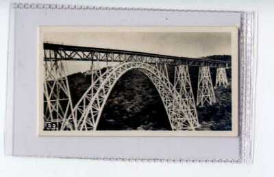 (Jj9013) B A T, Berühmte Brücken, Wolfram Eisenbahnbrücke,1935,#33