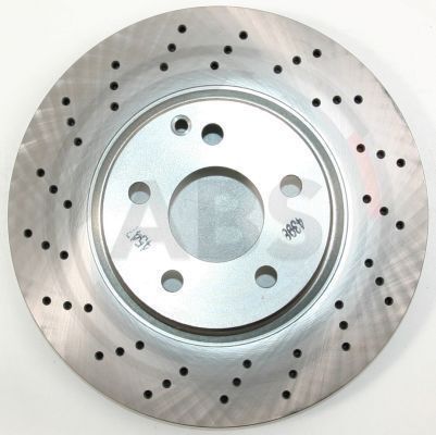 2X A.B.S. 17394 Bremsscheibe Vorne FüR MERCEDES-BENZ-image