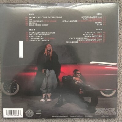 Chainz Lil Wayne Bag Boy Chainz Lil Wayne Welcome Collegrove 2Lp