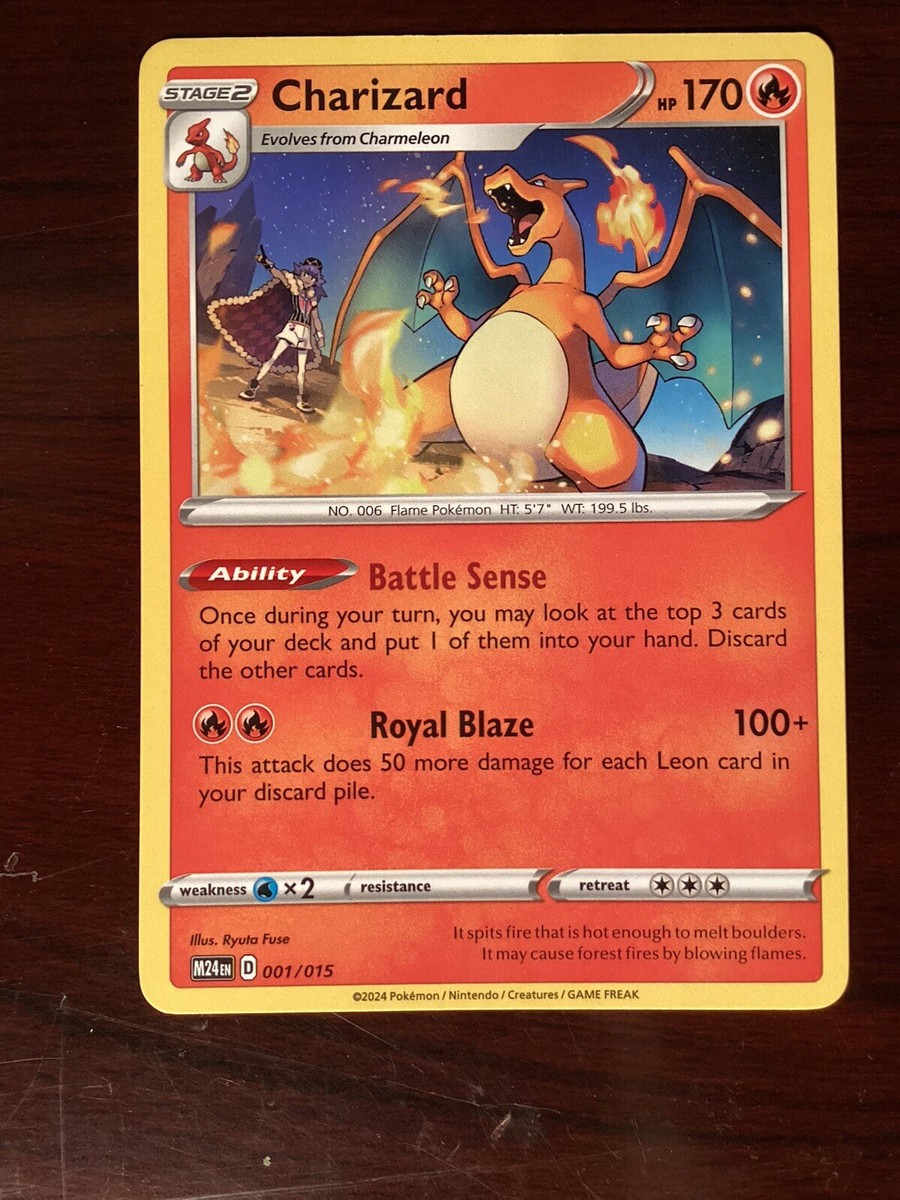 Pokmon Charizard #001/015