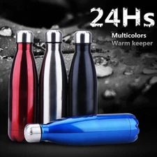 350-1000ML Stainless Steel Double Wall Vacuum Insulated Bottle Water Flask Sport