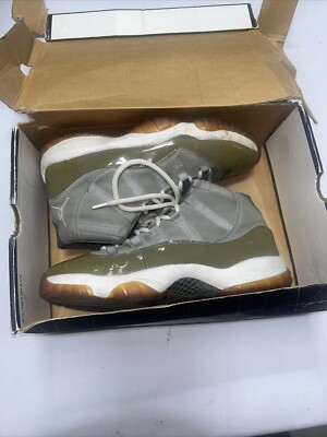 Nike Air Jordan 11 XI Retro Cool Grey White 136046 011 Sz 10.5