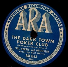 Phil Harris Dark Town Poker Club / Jelly Bean 78 PLAY GRADED Fully Tested