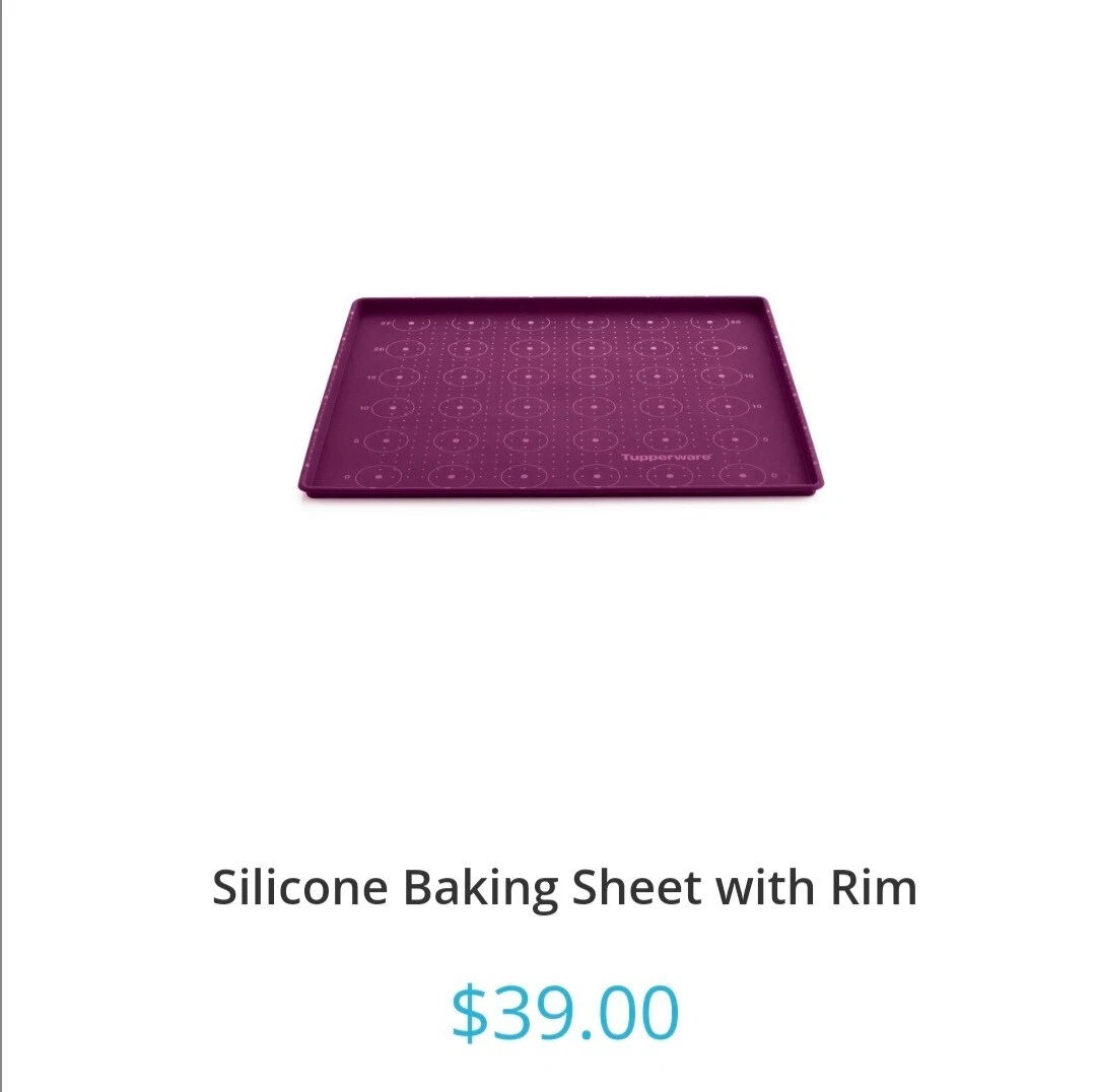 Silicone Baking Sheet with Rim