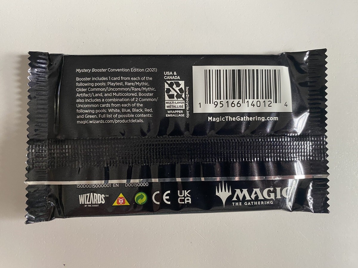 MTG Mystery Booster Convention Edition 2021 Single Pack *New