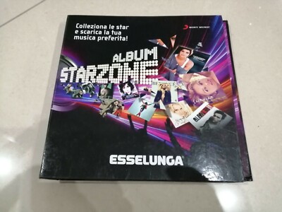 Starzone Esselunga Figure Album Only 2 Cards and Digital Ref. C200