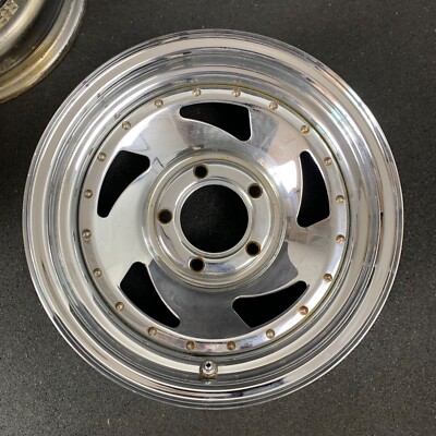 【stone 】 激レア vintage formula steel 4) Vintage Intero Chrome Steel Wheels Rims 14x6 5x120.7mm (5 x