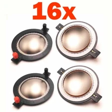 16x Replacement Titanium Diaphragm Voice Coil For B&C DE750TN Horn Driver 8 Ohms