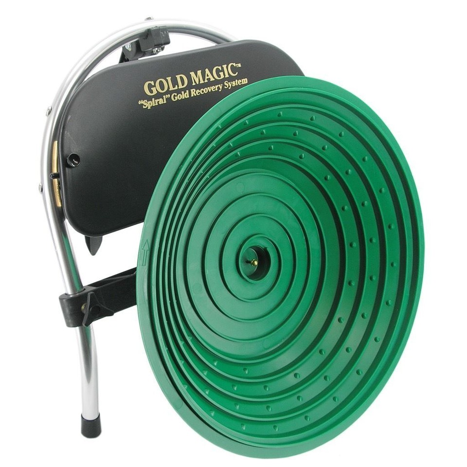 Gold Magic 12E Spiral Gold Panning Machine Kit Prospecting Recovery 12V ...