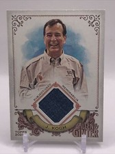 2021 TOPPS ALLEN AND GINTER JIM KOCH MEMORABILIA PATCH CARD #AGA-JK