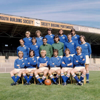 Portsmouth Fc Photo 1970s Team Group Old Photo