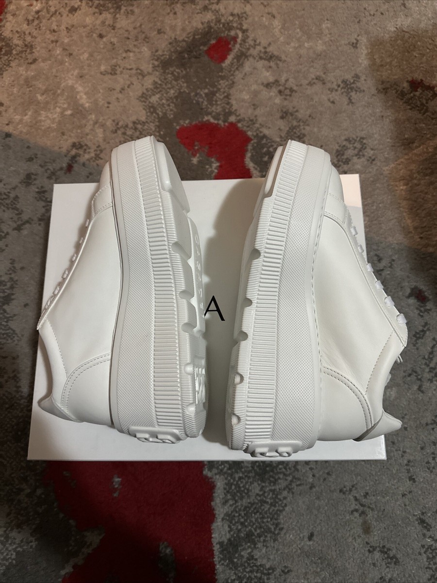 スニーカー Casadei Sneakers & Slip-On Amazon.com | Casadei Women's White Leather Fashion Sneakers