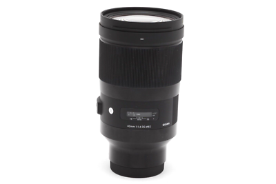 Sigma 40mm f1.4 DG HSM Art Lens for Sony FE with Case & Box #45259