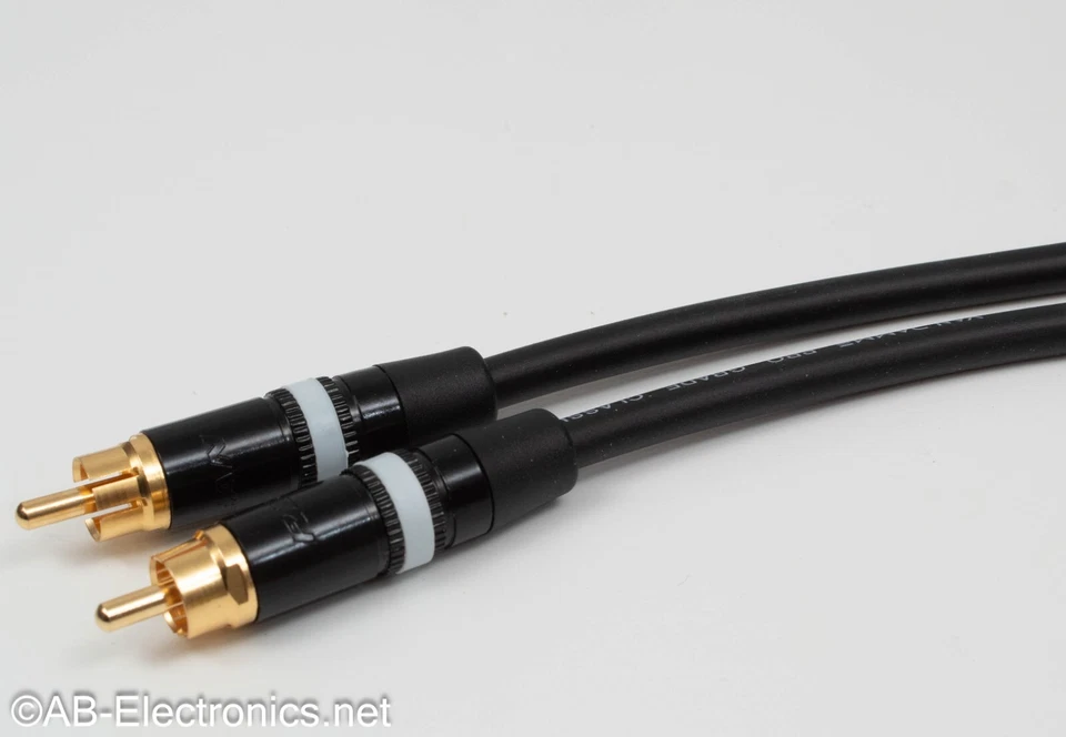 NEUTRIK Rean RCA White Band with Vandamme Cable 10 colours