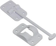 1 set - 6" T-Style Door Catch Latch Holder RV Camper Trailer Cargo Hatch White