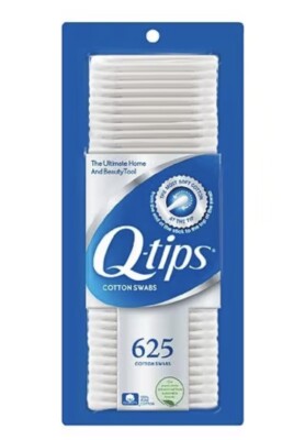 Q-TIPS Cotton Swabs 625 Count New Sealed