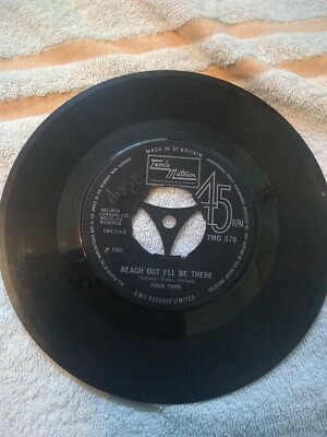 SINGLE FOUR TOPS REACH OUT I'LL BE THERE