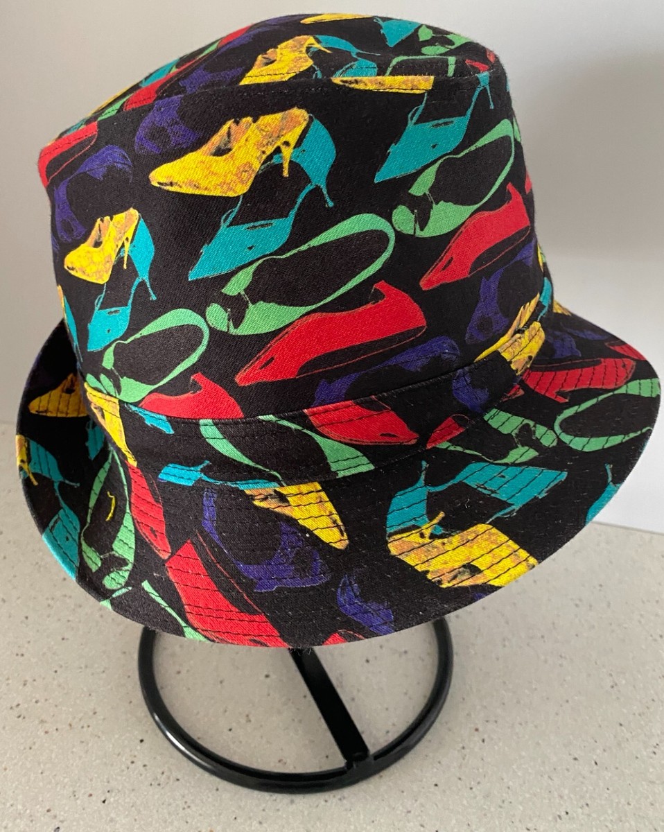 Vintage Fedora Hat Philip Treacy Andy Warhol's Campbell Soup