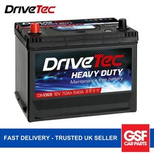 DriveTec Battery 12V 70Ah 540A B9 For Cadillac Seville 5.7 D 4.5 V8 4.6 SLS V8