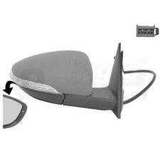 VAN WEZEL Außenspiegel rechts für VW Beetle Cabriolet 5C7 5C8 5C1 5C2