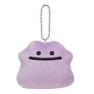 Pokemon Center Original Ditto Mascot Dolls Plush Keychain