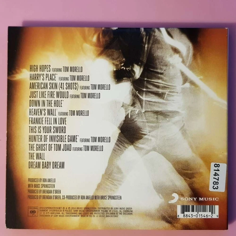 BRUCE SPRINGSTEEN High Hopes GATE EX/VG+ (CD+DVD) - Bild 3 von 3