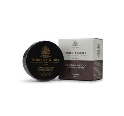 Truefitt & Hill Sandalwood Shaving Cream 190 gr