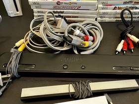 SALE Nintendo Wii Bundle Lot 2 Consoles RVL-001, 19 Games & Several Accessories