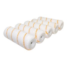 GoodHome Medium Pile Woven polyester 9" Roller sleeve, Pack of 5