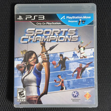 Sports Champions PS3 Manual Included Move Compatible Multiplayer E10+ NTSC-U/C