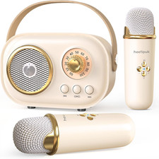 Mini Karaoke Machine,White Elephant Gifts,Stocking Stuffers for Teen,Christmas G