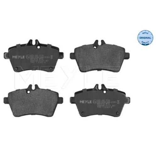 Kit de plaquettes de frein Meyle 0252407719 pour disques avant de Mercedes Benz Classe C