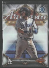 2018 Bowman Chrome #AFL-MB Matt Beaty 2017 AFL Fall Stars