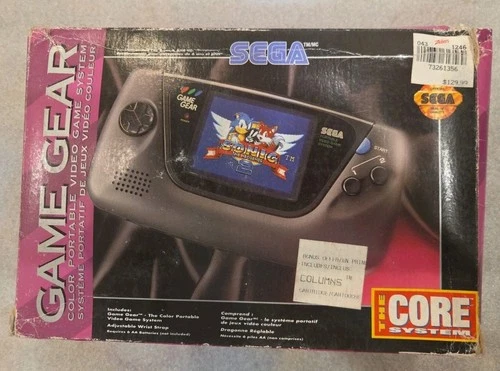 Sega Game Gear Console.Powers On.Excellent Condition.Parts or Repair SOLD AS IS.