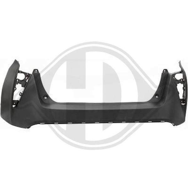 1X StoßFäNger Diederichs 6637055 FüR Toyota FüR Fahrzeuge Ohne Einparkhilfe Hint-image