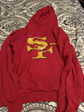 Golf Wang x NFL San Francisco 49ers Red Fleec...