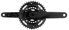 Samox X3s Crankset - 175mm, 9/10 Speed, 40/30/22t, 96/64 BCD, JIS Square Taper S