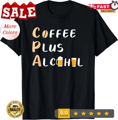 CPA Certified Public Accountant Accounting Beer Drinking T-Shirt