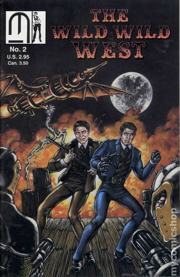 Wild Wild West #2 VG 1990 Stock Image Low Grade
