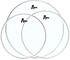 Attack Proflex 1 Clear 3-piece Drumhead Pack