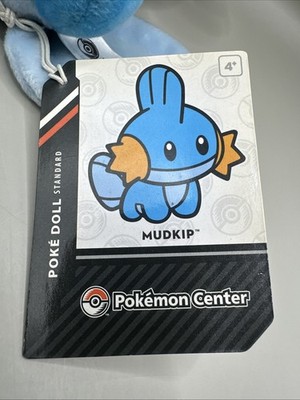 2014 Pokemon Center Mudkip Secret Base Poke Doll Plush With tag | eBay