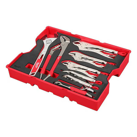 Milwaukee Tool 48-22-0160 Pliers And Wrench Set W/Foam