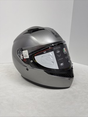 AGV K3 Helmet Matte Rhodio Grey Medium.