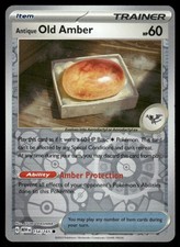 Antique Old Amber 154/165 - 151 - Reverse Holo Common NM