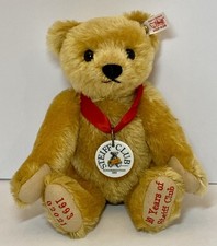 Steiff 10 Years Of Steiff Club Mohair Bear 10  1993