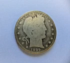 1899 Barber Half Dollar - Circulated