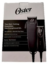 Oster Professional Combo Kit Taglio Capelli, Tagliacapelli Regolabile e Mini Trimmer Asso