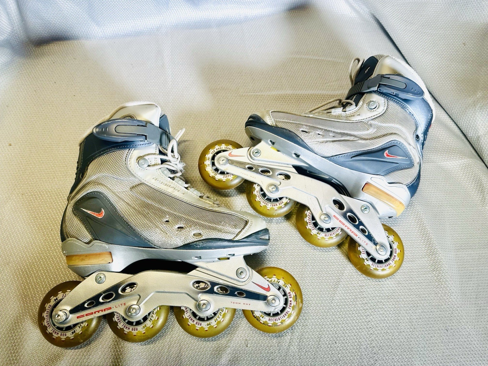 EXCELLENT Nike Air Max N-Dorfin 4 Inline SL Roller Blades Hockey Skates Women 7