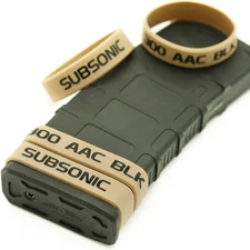 300 Blackout Subsonic Magazine Marking Bands 6 Pack